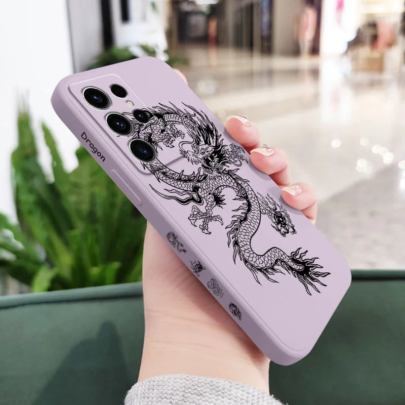 Dragon Phone Case For Samsung Galaxy S24 S23 S22 S21 S20 Cover