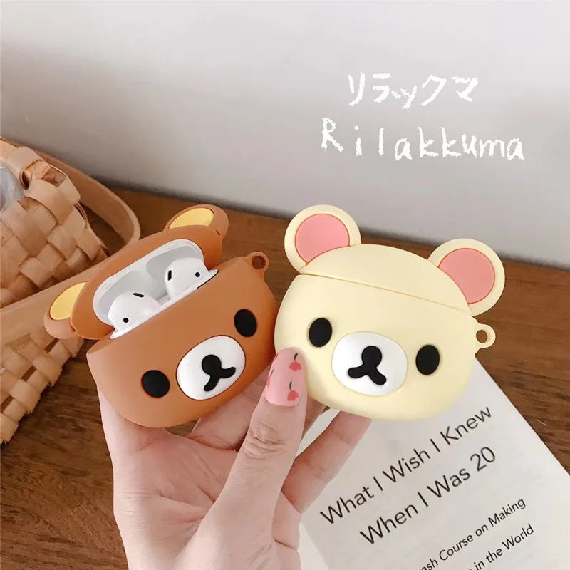 Cute Cartoon Silicone Protector Case For AirPods Pro 2 Case For Airpods Pro 3