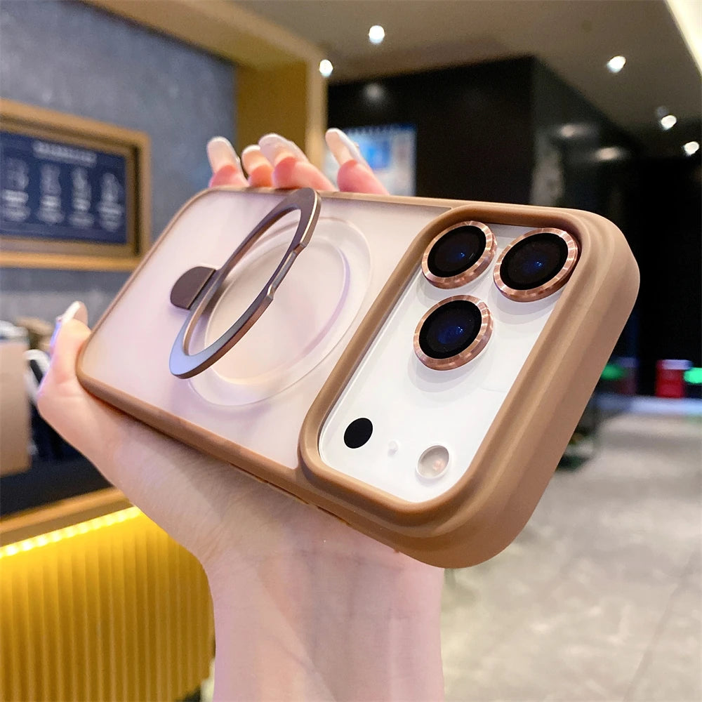 Magnetic Ring Bracket Camera Protection Cover