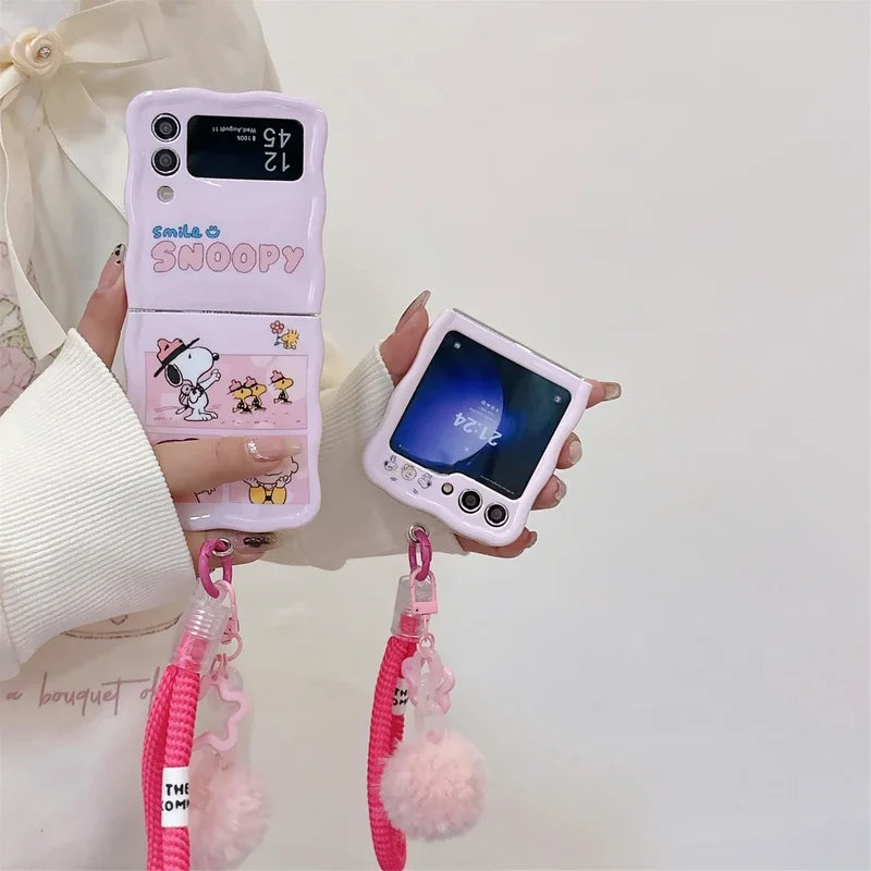 Cute Phone Case For Samsung Galaxy Z Flip 3 4 5