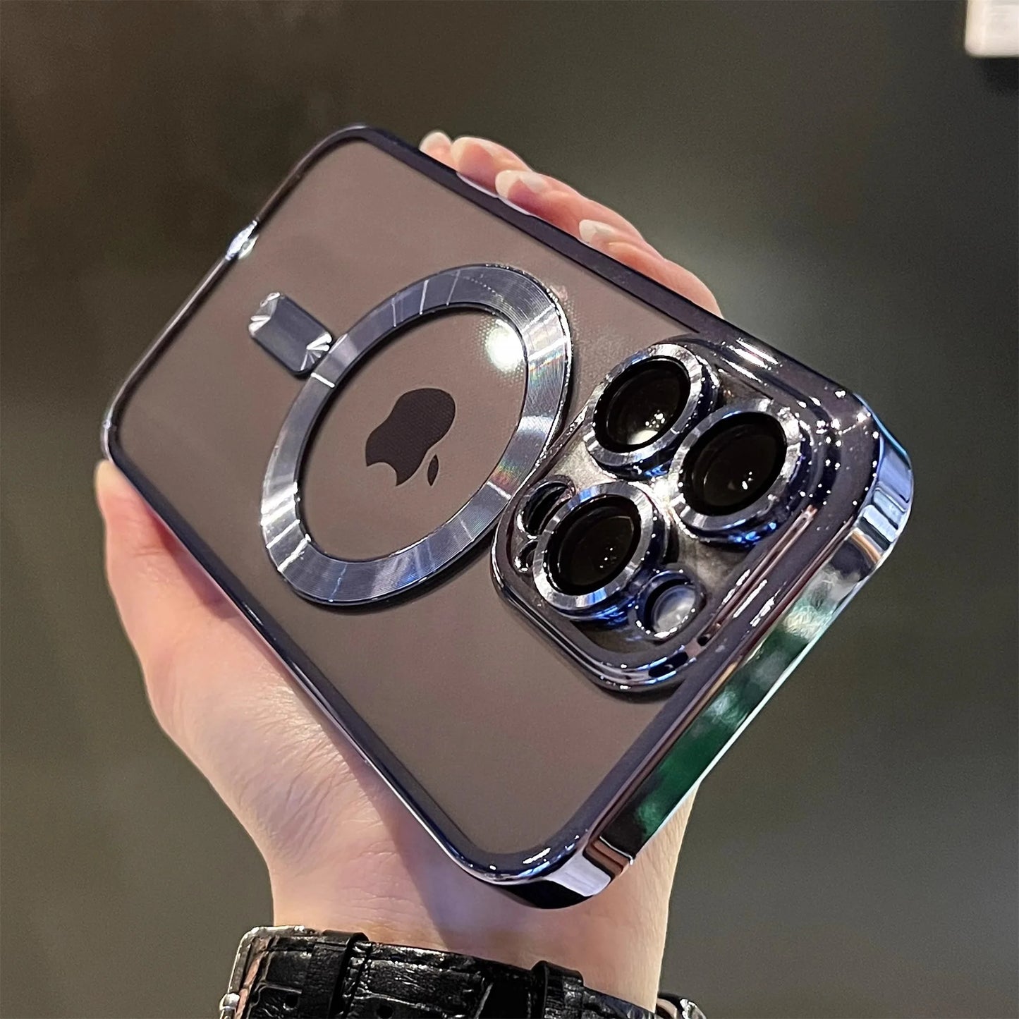 Magnetic For Magsafe Wireless  Clear Case