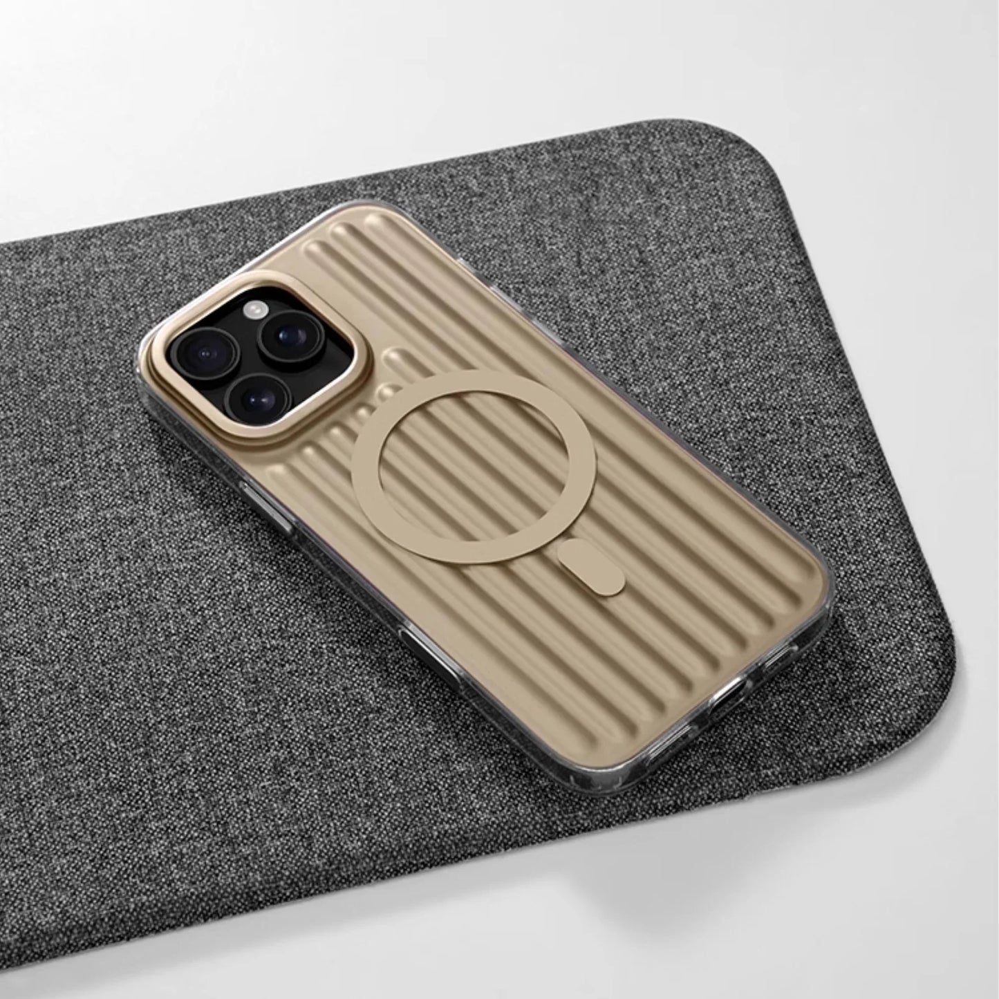 MagSafe Stripe Magnetic Simple Shockproof Case