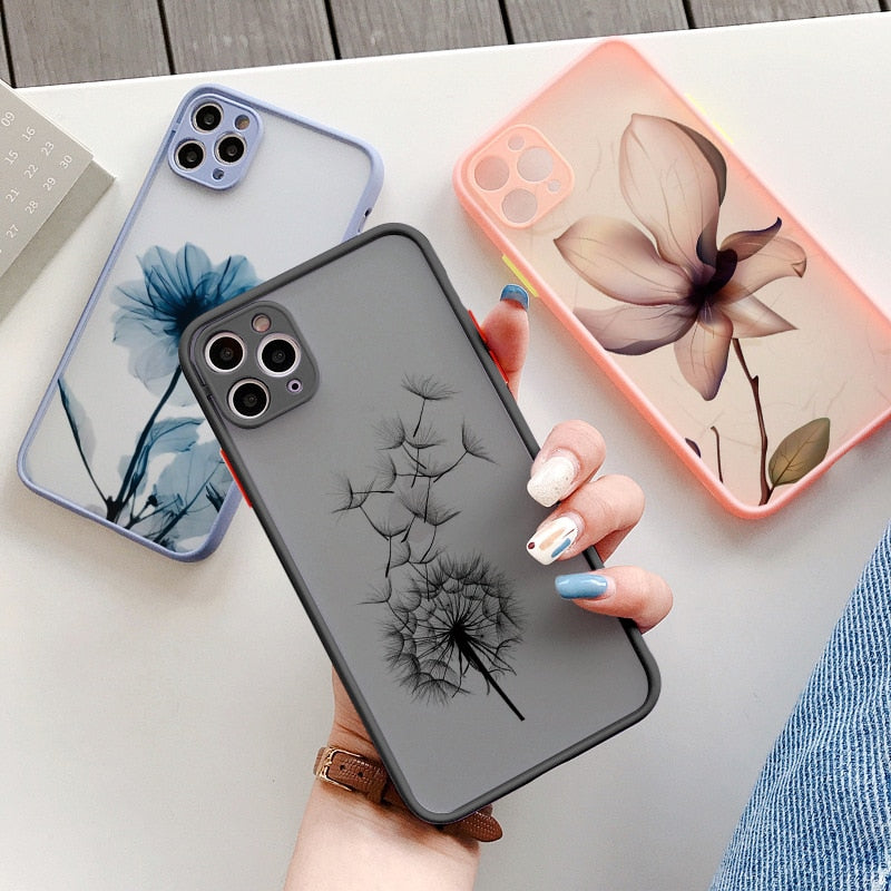 Flower Phone Case for iPhone 14 Plus 12 13 14 Pro Max Covers