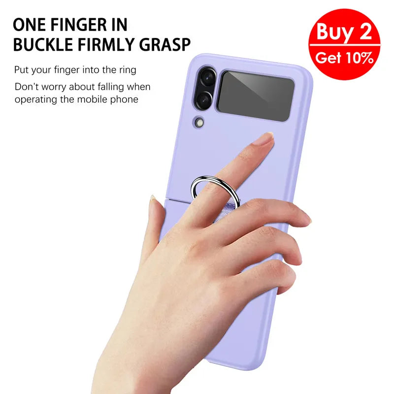 Magnetic Case for Samsung Galaxy Z Flip 5 Flip5 Flip 4 5G Magsafe Cover for Z Flip3 Flip 3