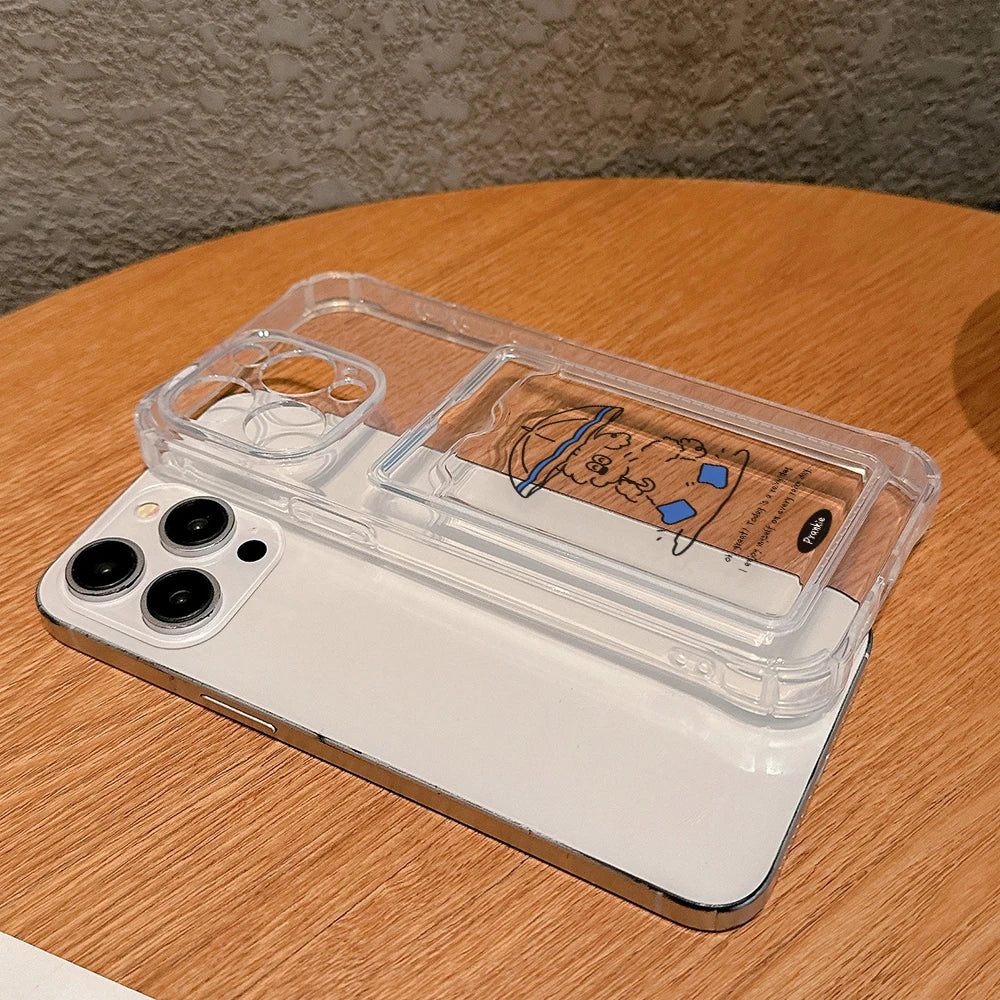 Card Hold Case For iPhone 16 Cover