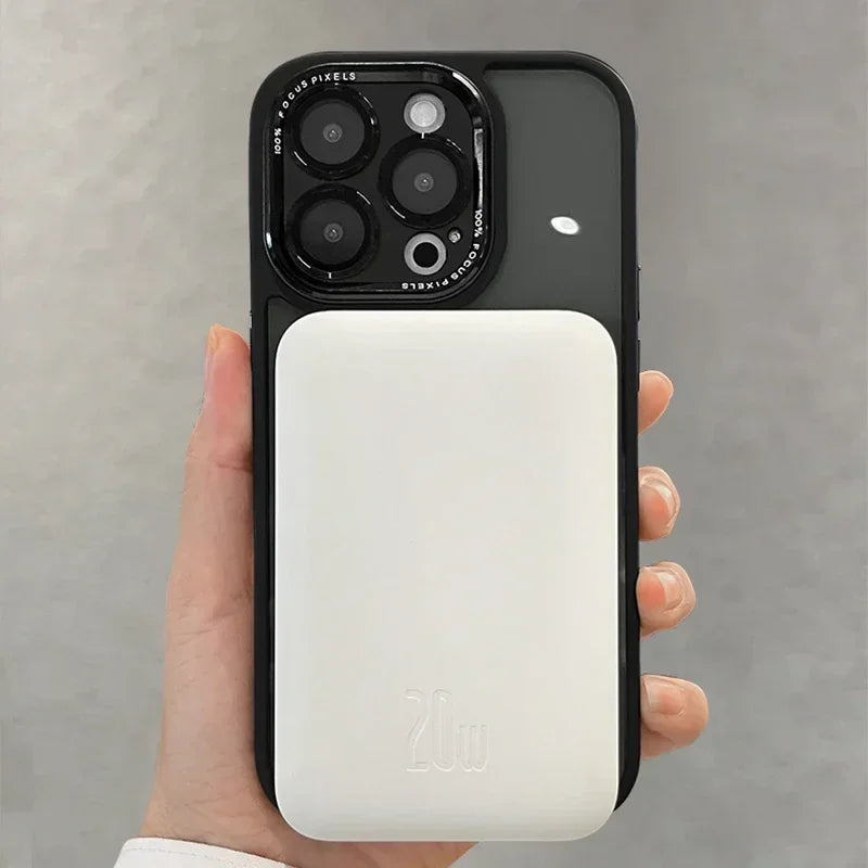 Luxury Magnetic Metal Lens Bumper Protection Case