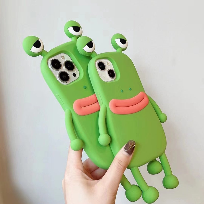 Phone Case For iPhone 14 13 12 Pro Max Cartoon Cute Cover