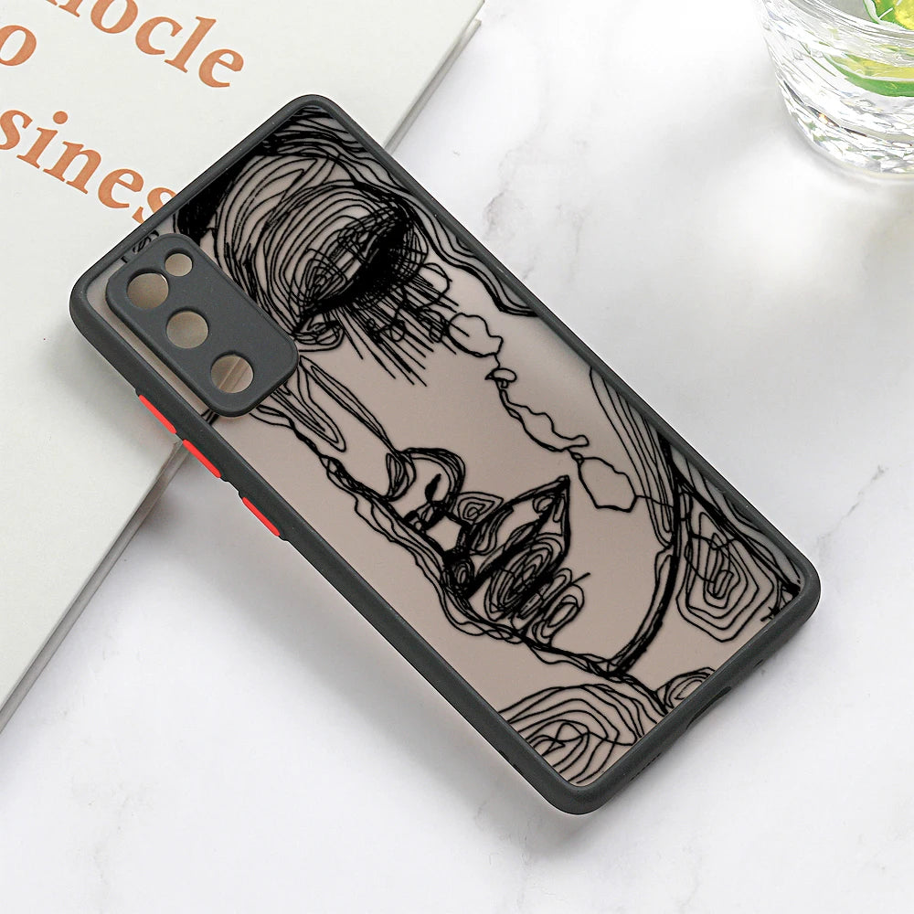 Case For Samsung Galaxy Matte Cover