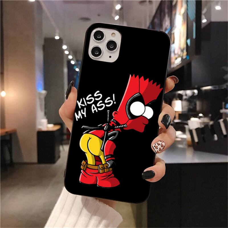 Cartoon Phone Case For iphone 14 13 12 Pro Plus silicone cover