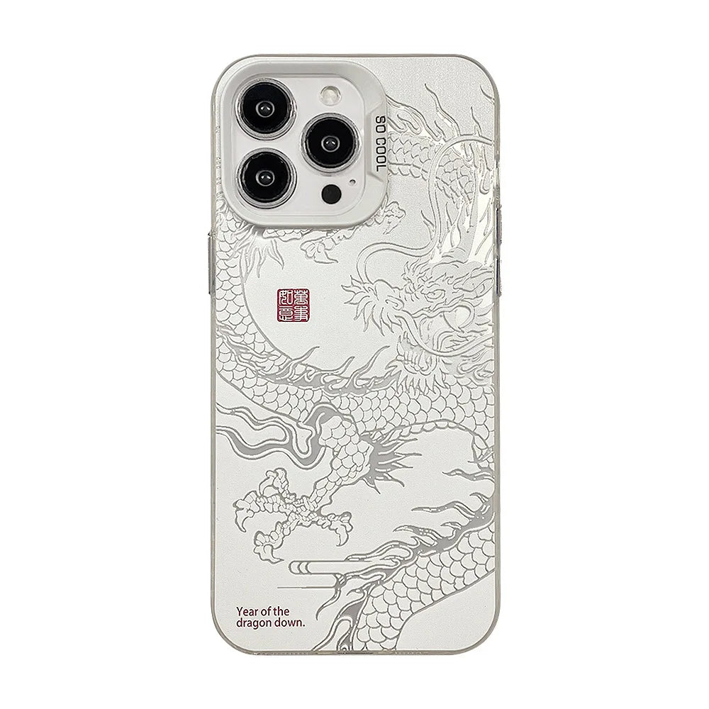 Dragon Chinese Style Phone Case for iphone 15 14 plus 12 13 pro max cover