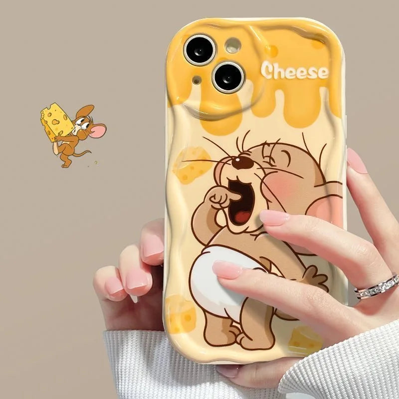 Cute Cartoon Soft Phone Case for iPhone 15 Plus 14 13 Pro Max 12