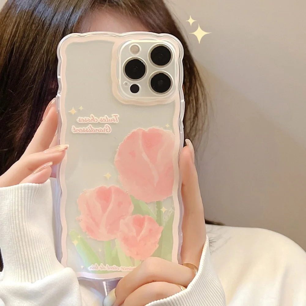 Cute Rabbit Phone Case For iPhone  14 Pro Max 13 12 Pro 15 Plus