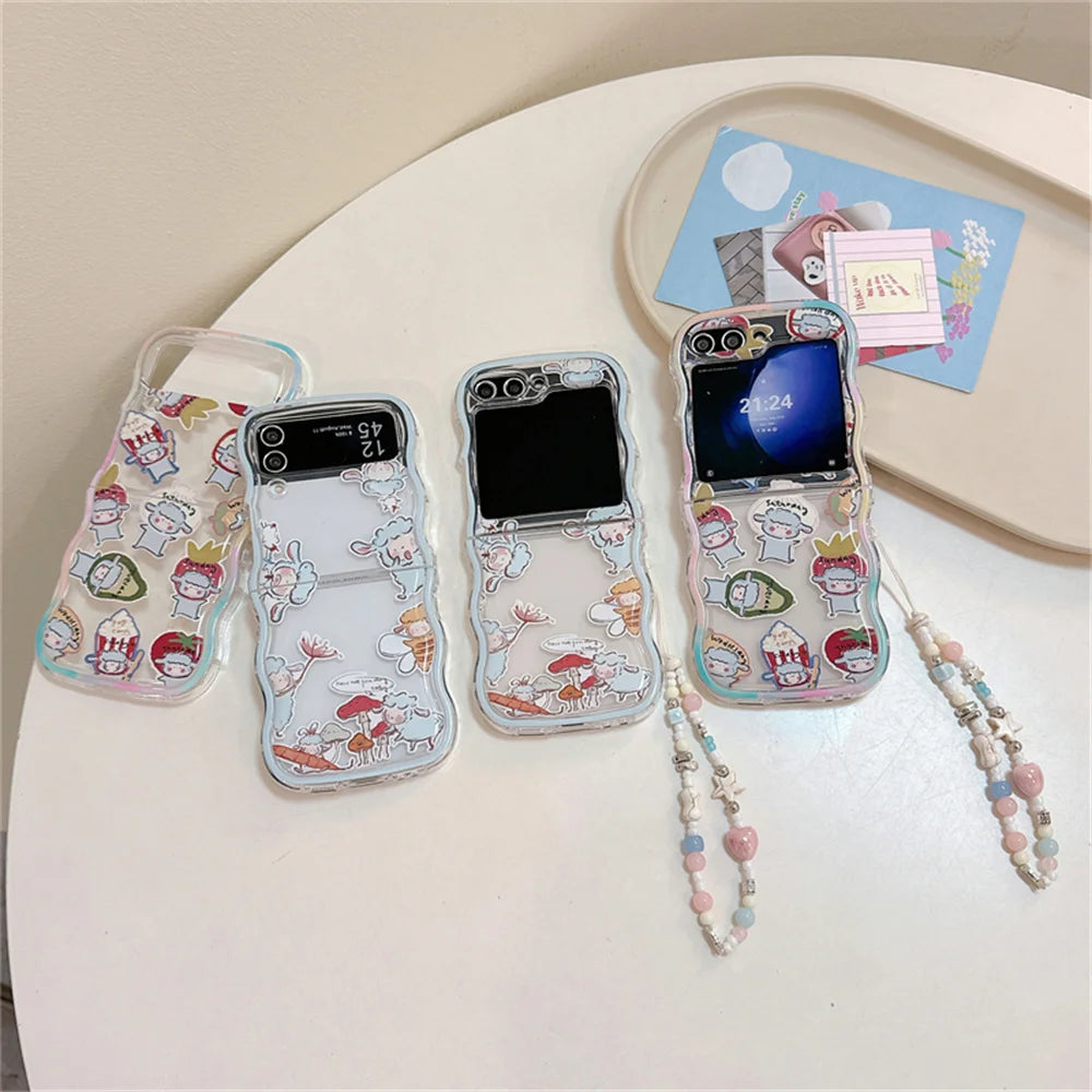 Colorful Phone Case For Samsung Galaxy Z Flip Cover