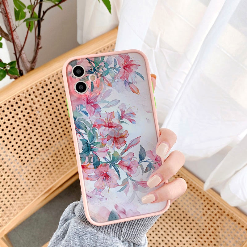 Flower Phone Case for iPhone 14 Plus 12 13 14 Pro Max Covers