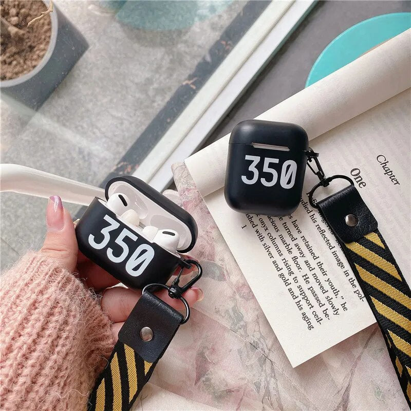 Cover for Airpods Pro 2 Luxury Airpod 1 Cute Air Pod 2 with Landyard