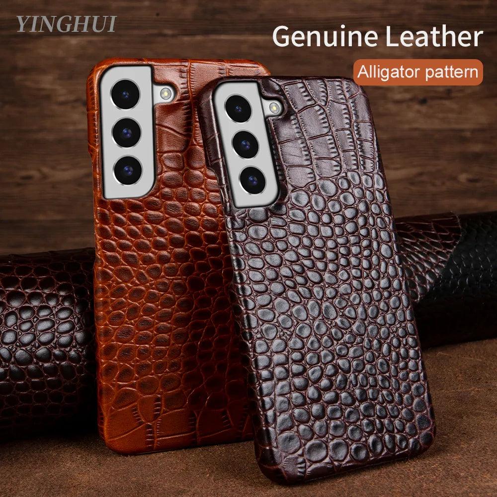 For Samsung Galaxy S24 Case Leather Case Cover