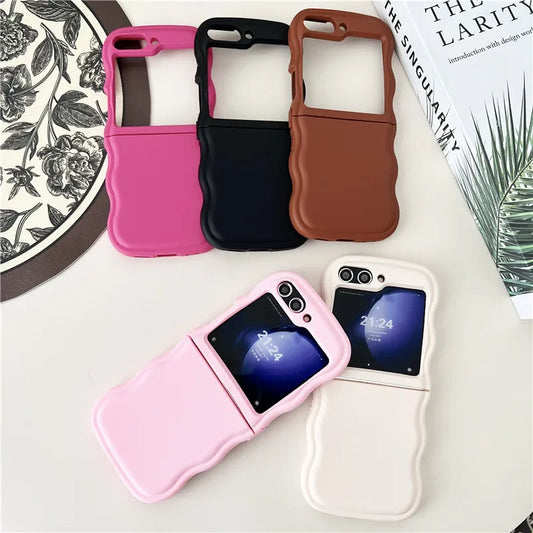Folding Phone Case For Samsung Galaxy Z Flip Cover