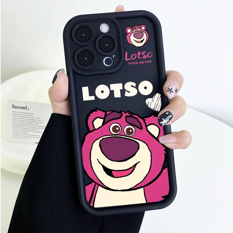 Bear Phone Case for iPhone 14 Plus 15 Pro 12 13 Pro Max