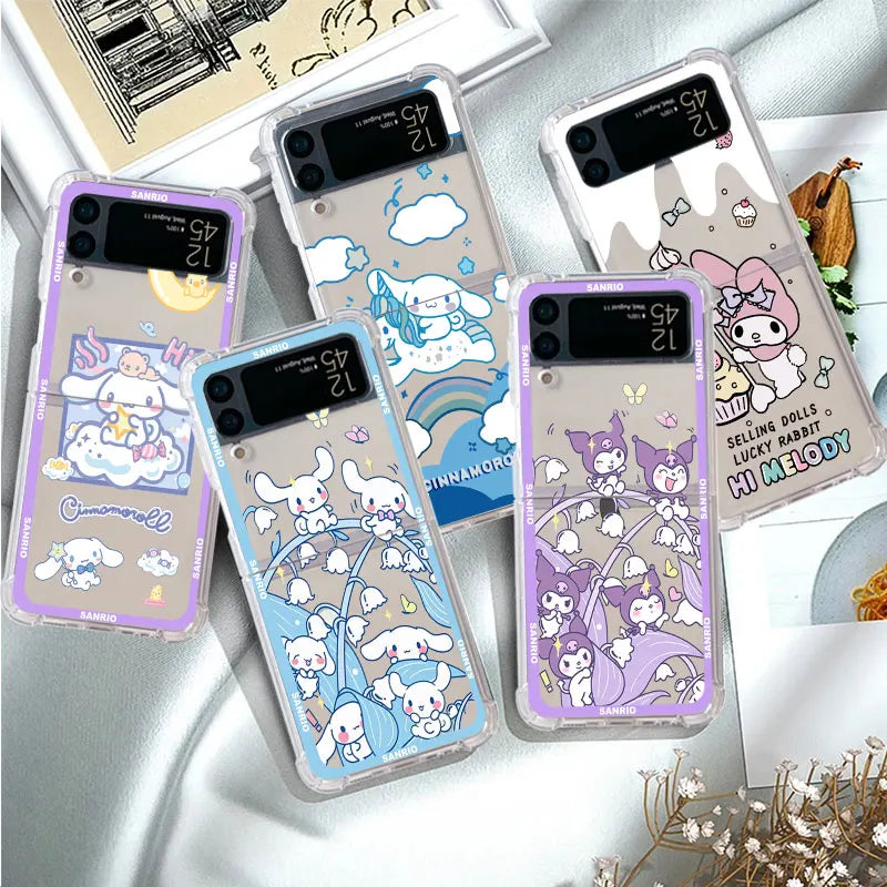 Case For Samsung Galaxy Z Flip 4 3 Phone Cover ZFlip3 ZFlip4 Shockproof Shell