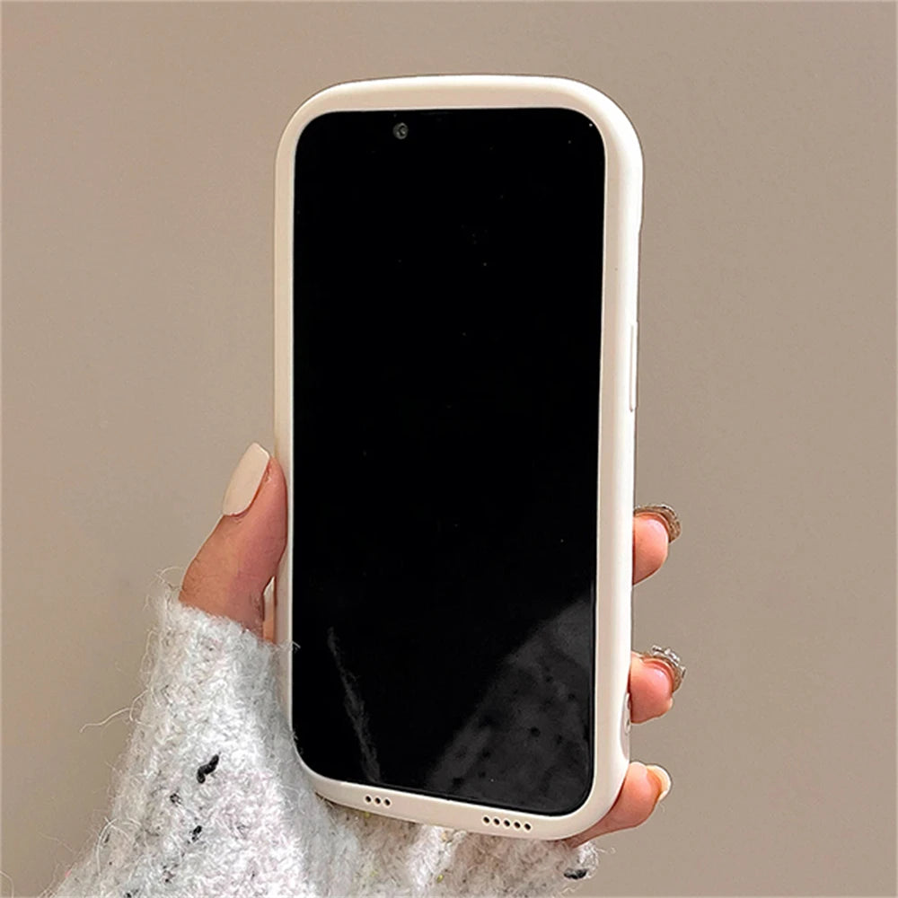 Happy Phone Case For iPhone 15 14 13 12 Pro Max Plus Soft Cover