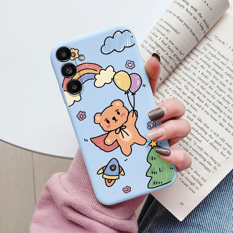 Case For Samsung Galaxy S23 S 23 Plus S23 Ultra Cute Soft Silicone Case