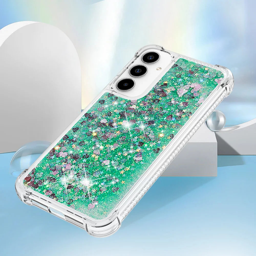 Glitter Phone Case For Samsung Galaxy  Silicone Cover