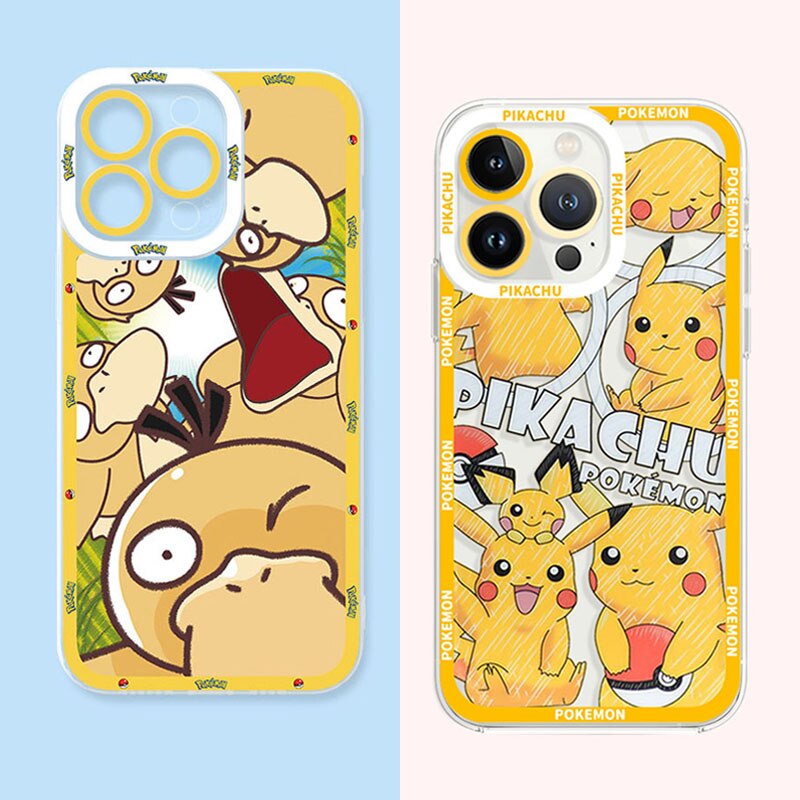 Cartoon oft Silicone Case For iPhone 15 14 Pro Max 13 12 Pro Plus Cover