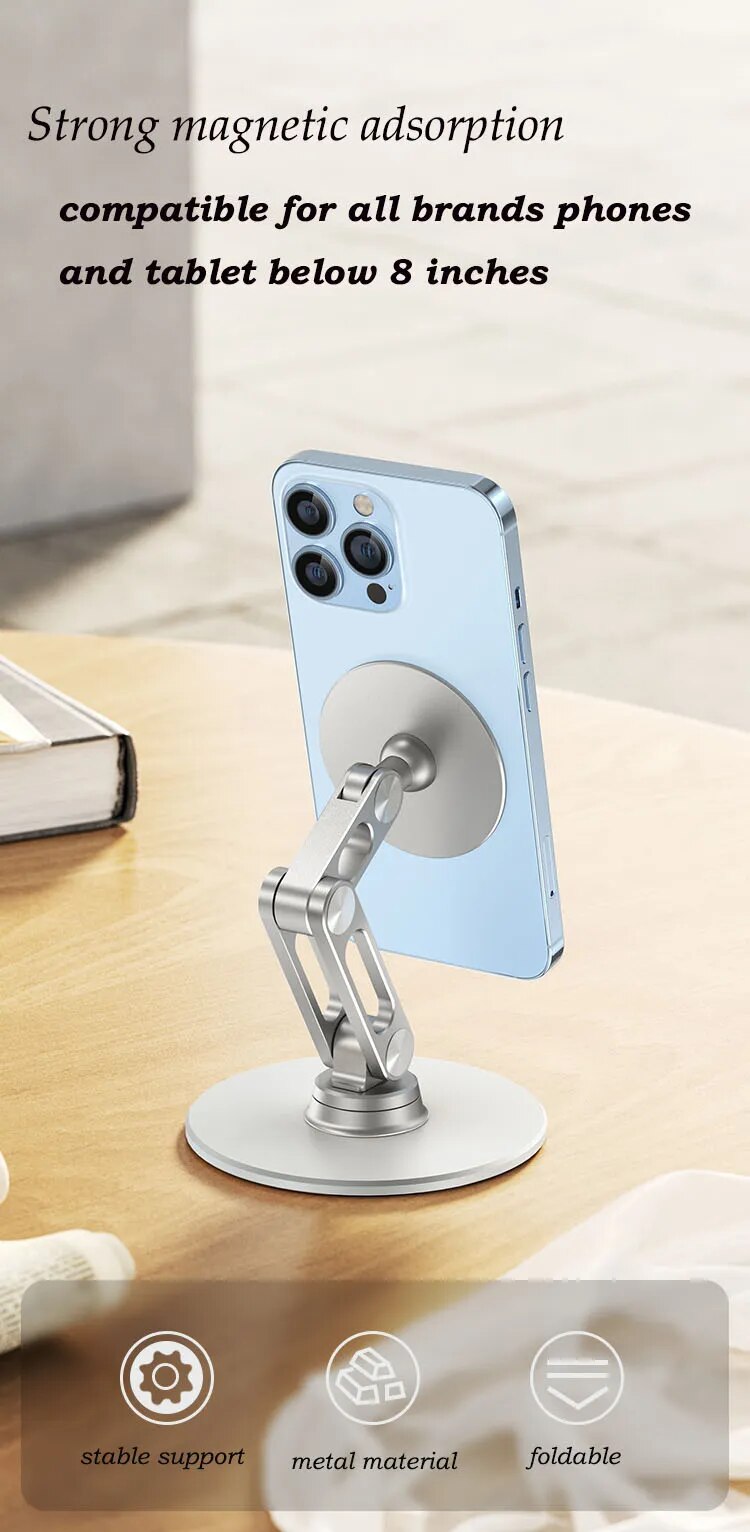 Stand Metal Rotating Smartphone Holder Moible Phone Bracket for iPhone Samsung