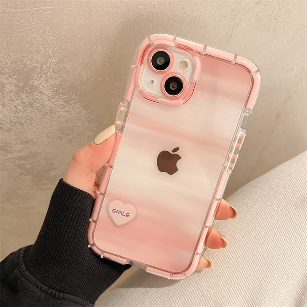Phone Case For iPhone 12 13 Pro Max 14 Plus Silicone Back Cover Case