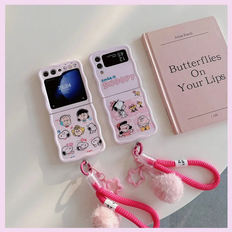 Cute Phone Case For Samsung Galaxy Z Flip 3 4 5