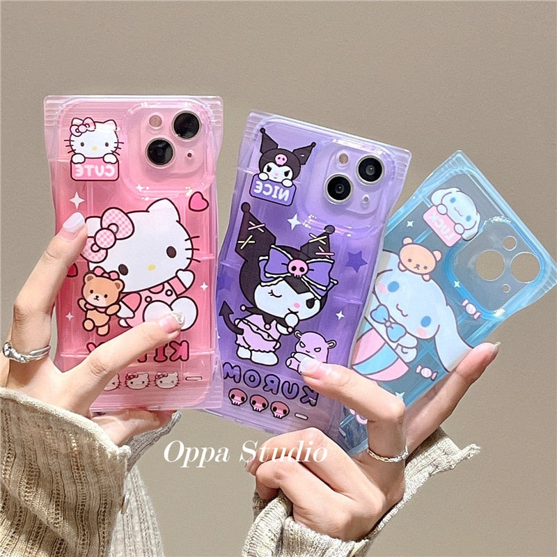 Cartoon Phone Case For iPhone 14 13 12 Pro Max 14 Plus Case Cute Cover