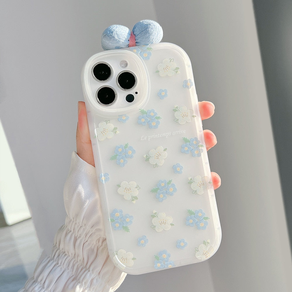 iPhone 15 14 13 12 Floral Phone Cases