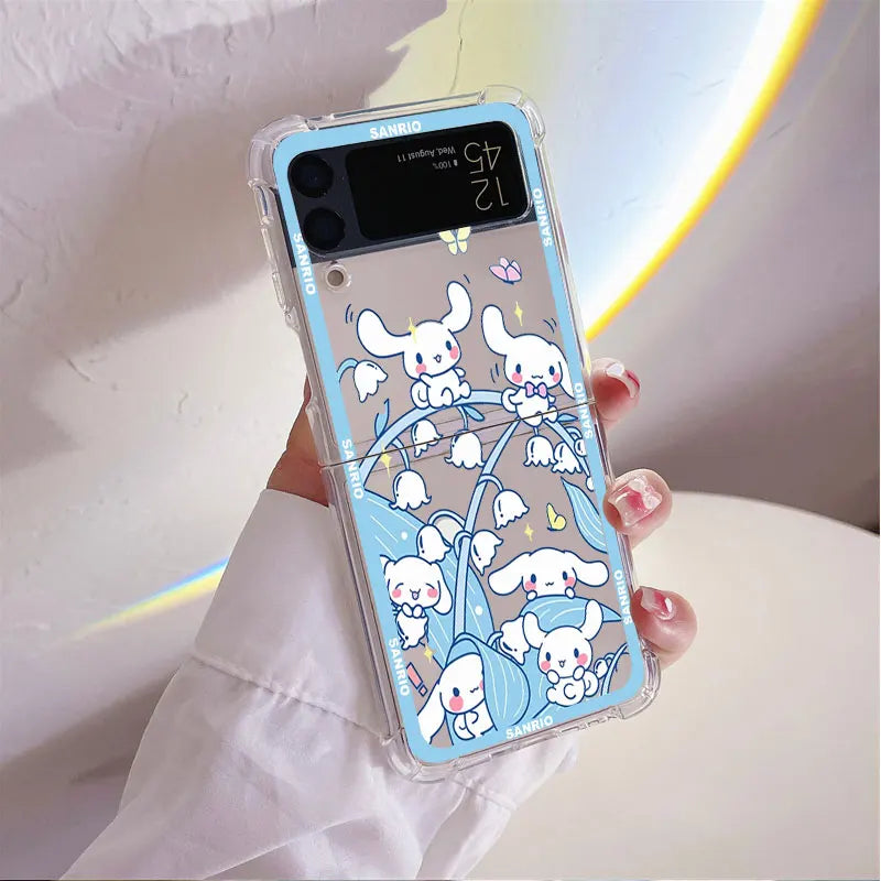 Case For Samsung Galaxy Z Flip 4 3 Phone Cover ZFlip3 ZFlip4 Shockproof Shell