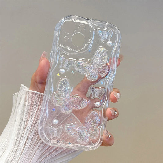 Crystal Clear Case For iPhone 15 14 Plus 13 12 Pro Max Cover