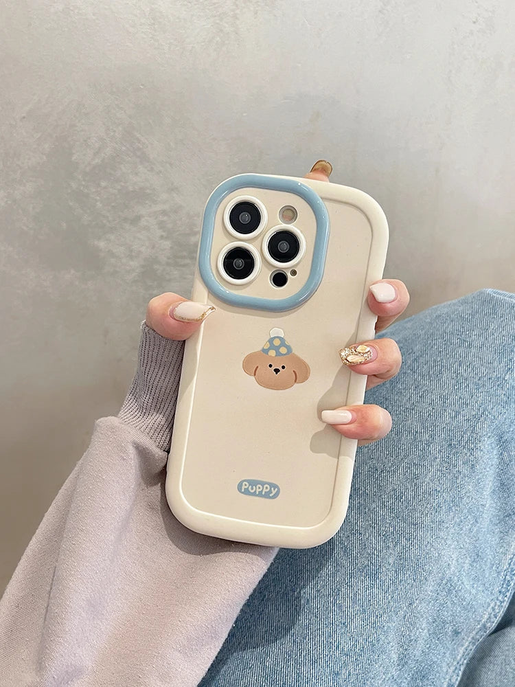 Cute Puppy Case For iPhone Cover