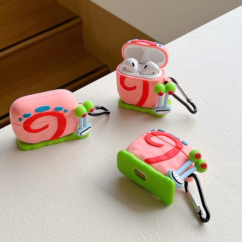 3D Cute Cartoon Earphone Case For Airpods Cover