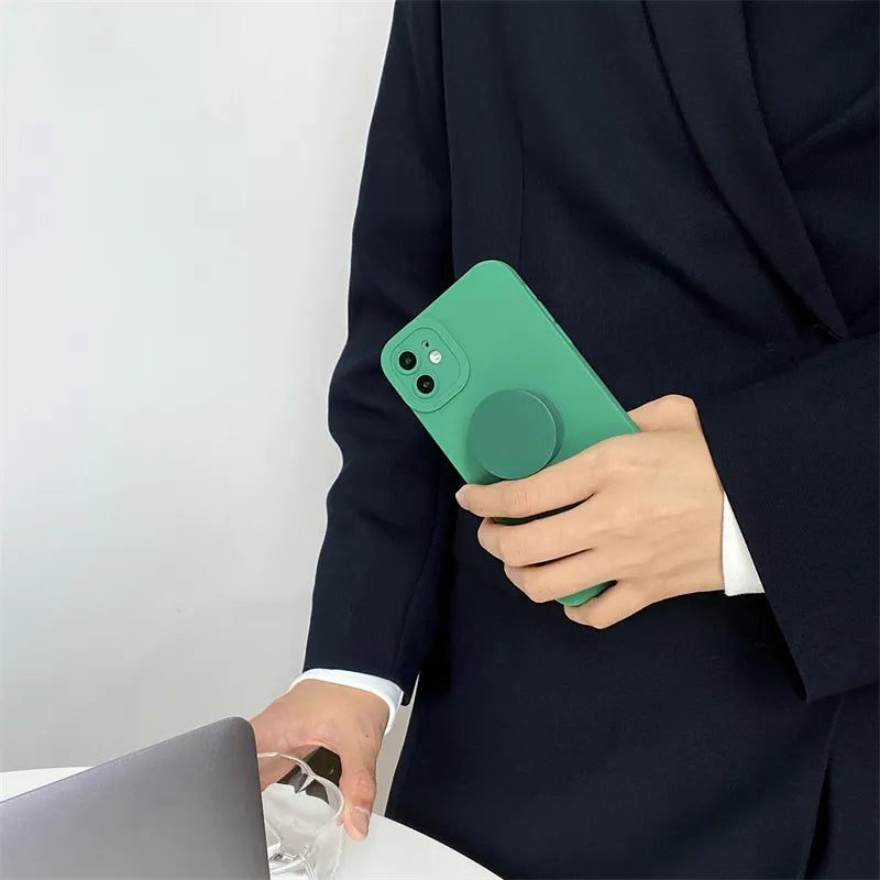 Phone Grip Tok Phone Holder Ring Smartphone Grip Mount Foldable