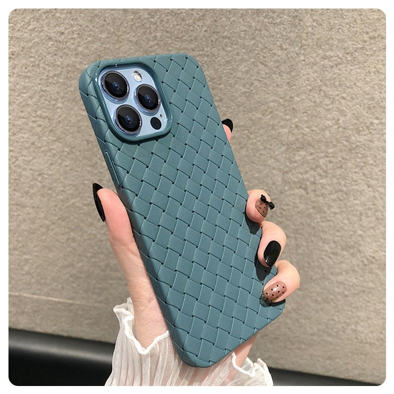 iPhone 15 14 13 12 Breathable Pattern Soft Thin Case