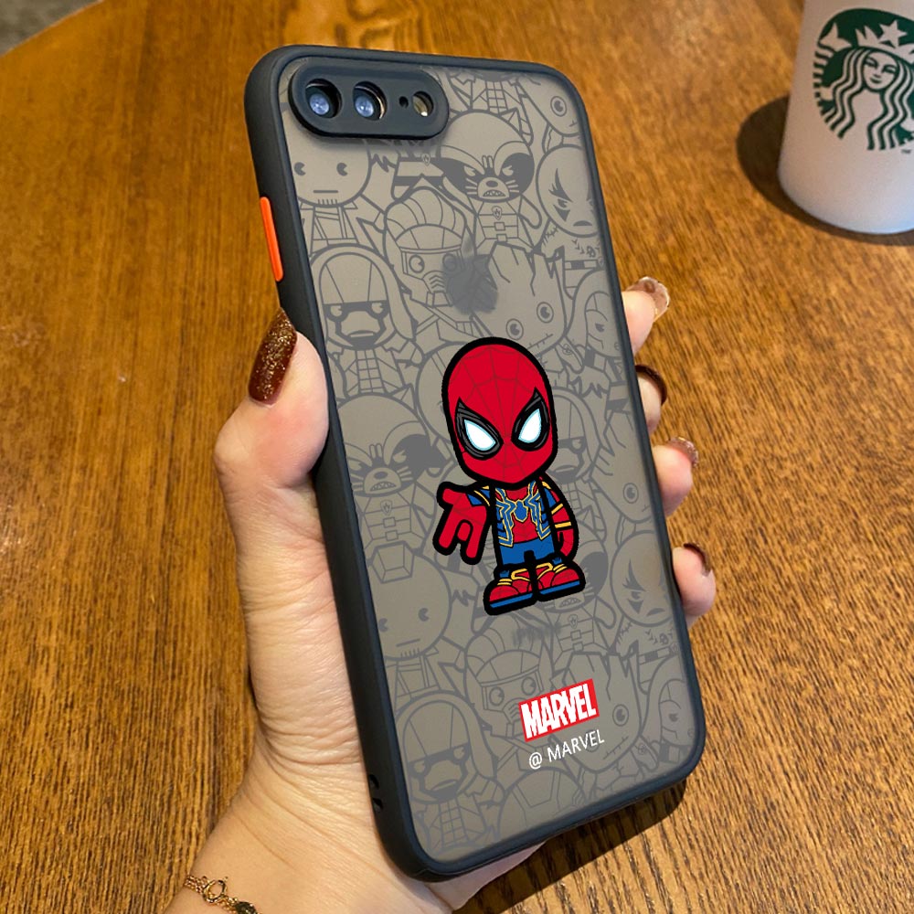 Cartoon Clear Case For iPhone 14 13 Pro Max 12 Pro  Plus Matte Back Cover