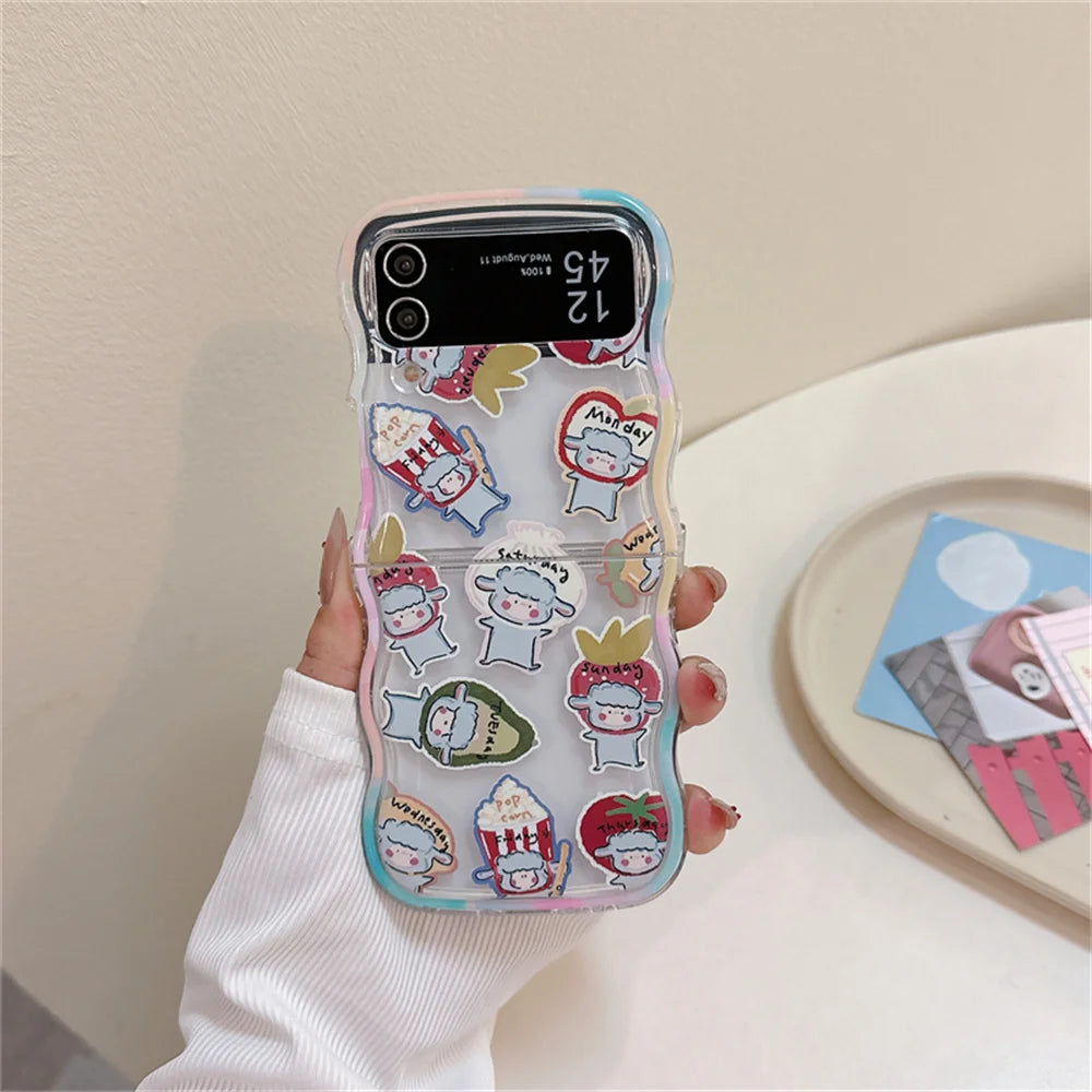 Colorful Phone Case For Samsung Galaxy Z Flip Cover