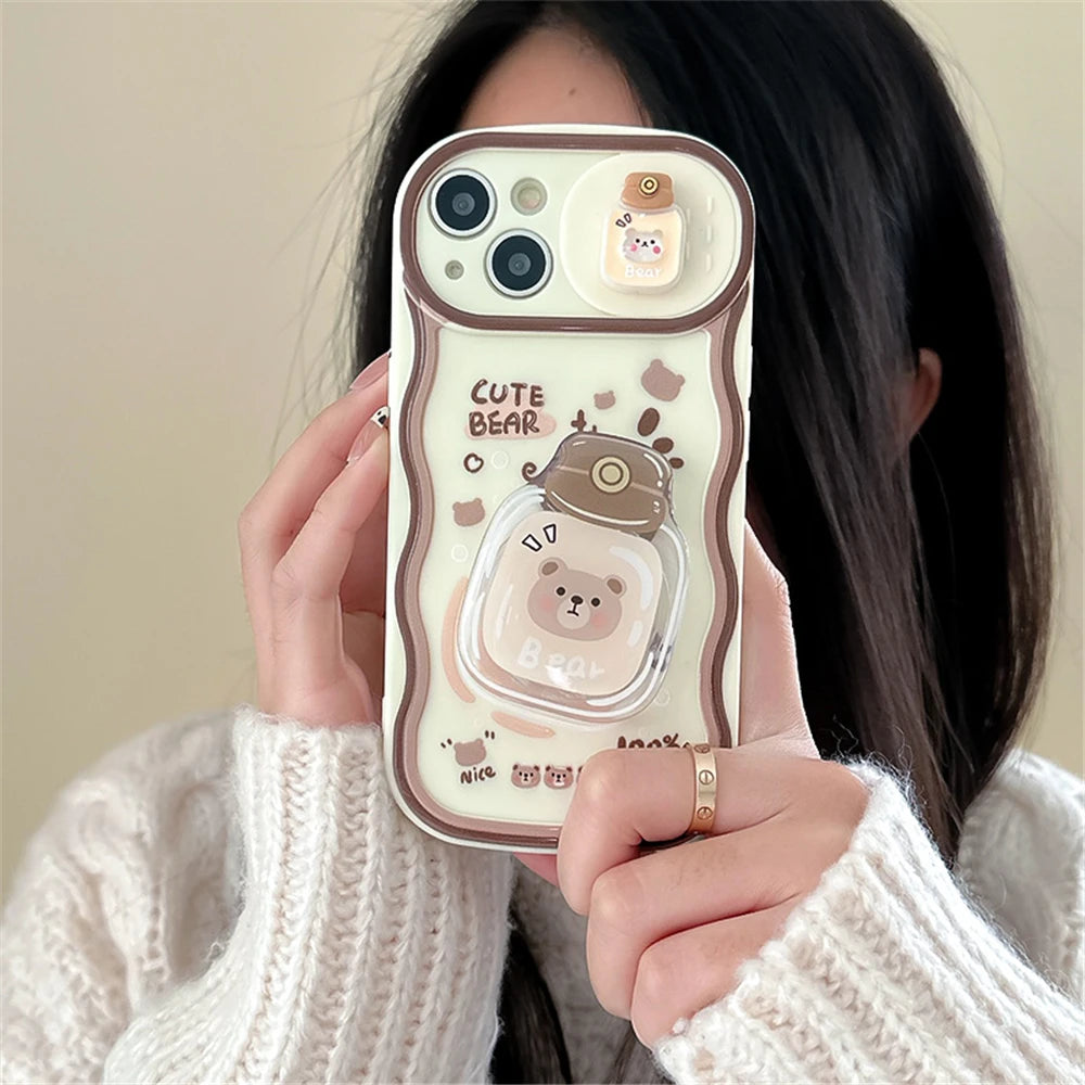 Cute protection case for iPhone 15 Pro Max 12 13 14 Pro Max silicone cover