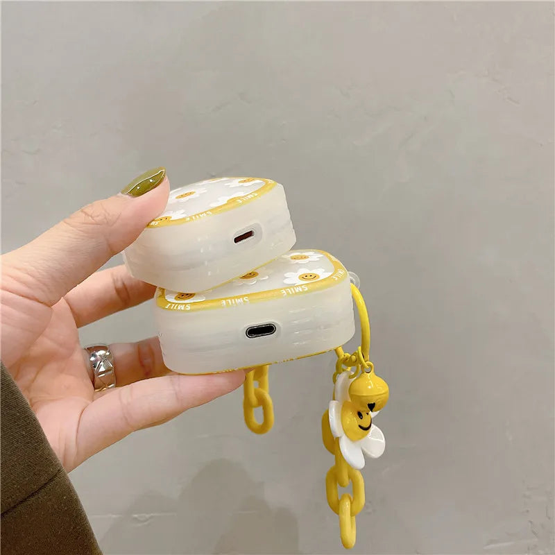 AirPods Pro Case Pendant Keyring Headphone Case for Air Pods 1 2 3