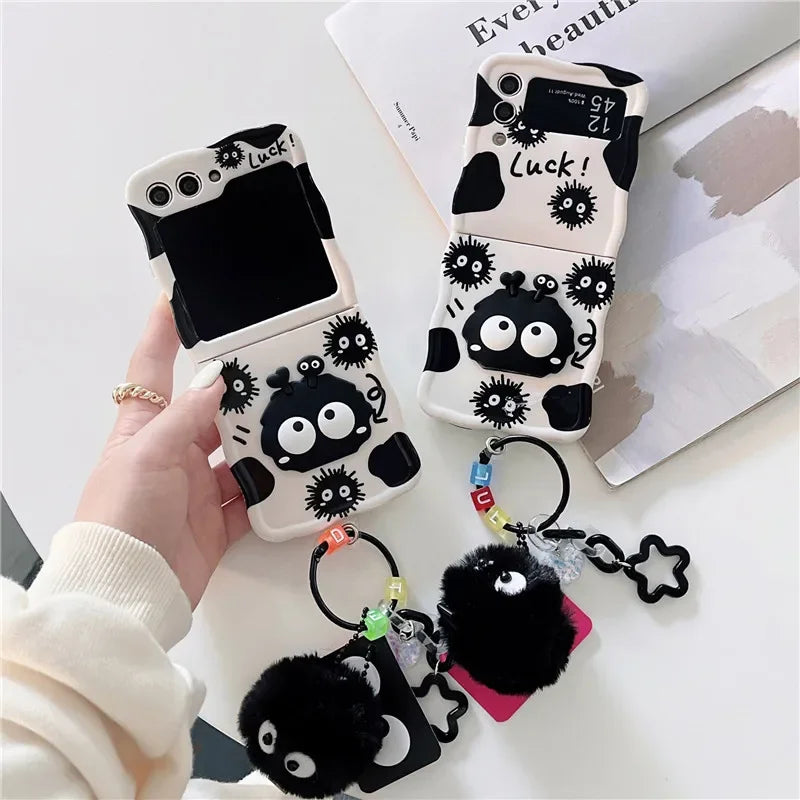 Cute Samsung Galaxy Z Flip 3 4 5 Phone Case Cover