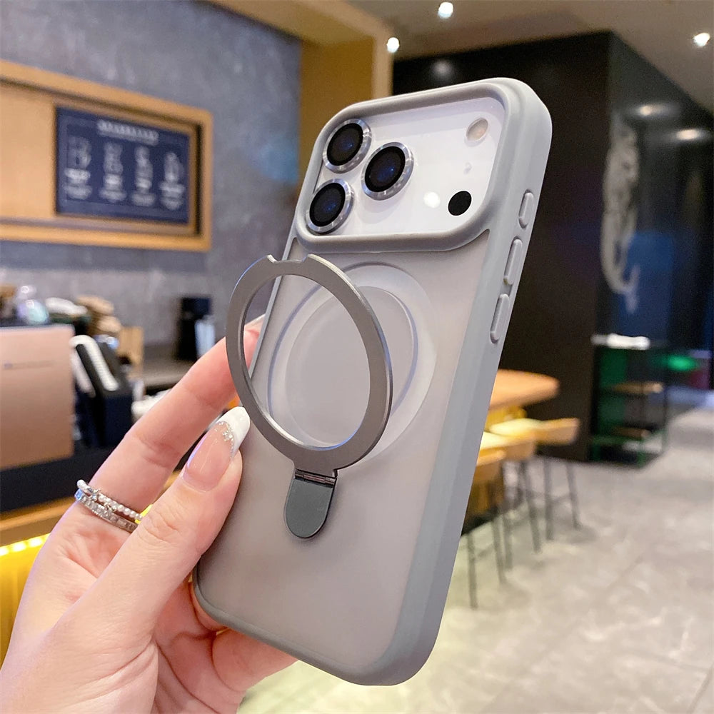 Magnetic Ring Bracket Camera Protection Cover