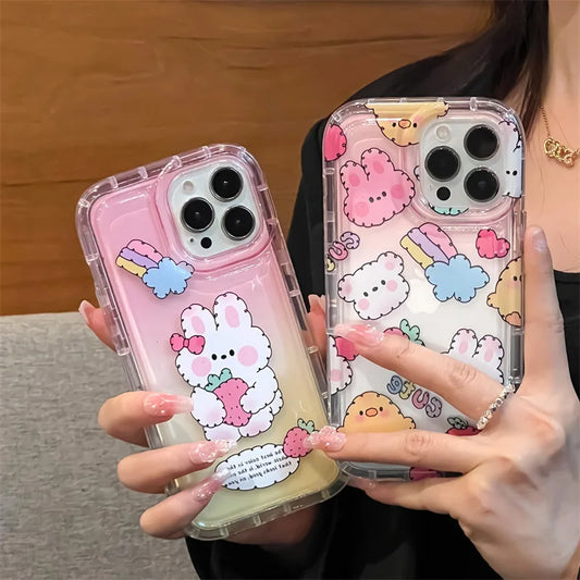 Cute Rabbit Case For iPhone Cover