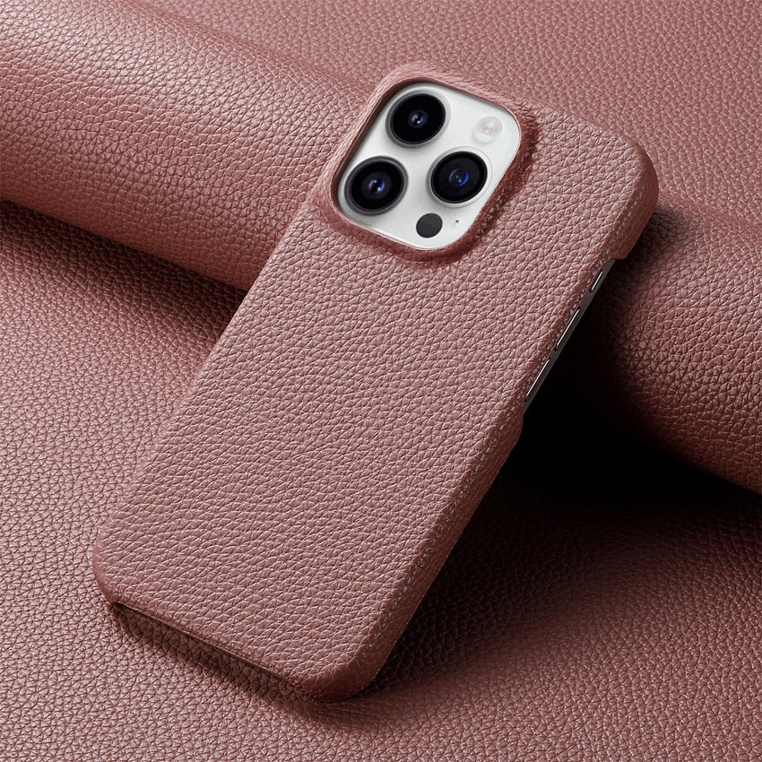 Luxury Leather Case For iPhone 15 13 14 Pro Max 12 Pro Plus Phone Cover