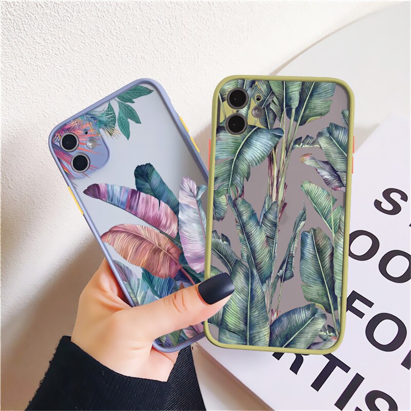 Flower Phone Case for iphone 12 13 14 Pro Max 14 Plus Back Shockproof Cover