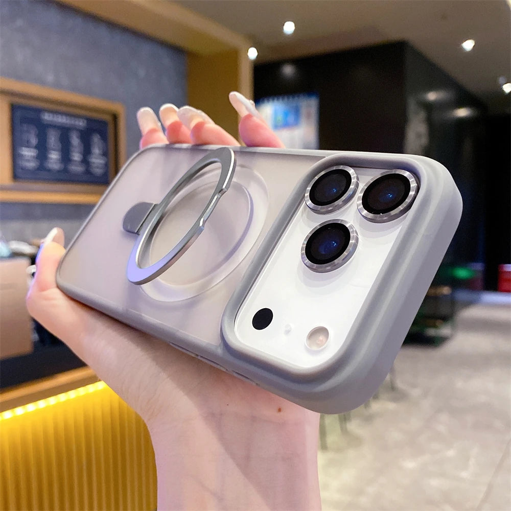Magnetic Ring Bracket Camera Protection Cover