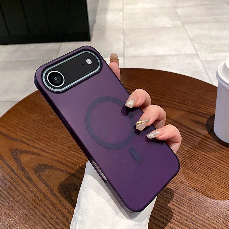 Slim Matte Clear Magnetic Cases
