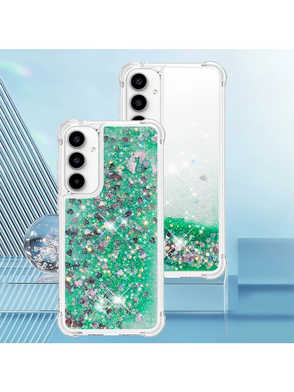 Glitter Phone Case For Samsung Galaxy  Silicone Cover